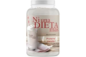 NI UNA DIETA MÁS NI ONE MORE DIET – Reduziert den Bauch mit Protein, um Essangst zu beseitigen (für Kinder und Erwachsene). Vanillegeschmack