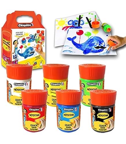 Baker Ross Marqueurs Géants à Peinture – Lot De 8 Couleurs, Séchage Rapide, Adaptés Aux Petites Mains