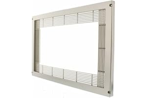 Scanpart 7300000112 Cadre de montage pour micro-ondes, argent