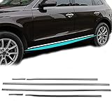 audi q5 chromleisten 3M Klebeband ist angebracht. Einfache Installation und keine Änderung erforderlich.