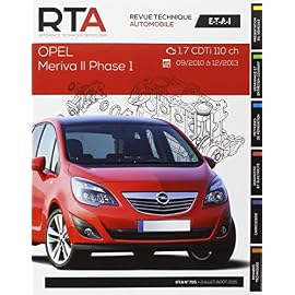 RTA B795 Opel Mériva II 1.7 CDTi 110ch (9/10 à12/13)
