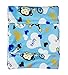 KingWinX Baby Waterproof Reusable Cloth Diaper Bag, Pattern Blue Monkey