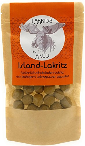 Preisvergleich Produktbild Lakrids Knud / Island Lakritz in Lakritzpuder gerollt