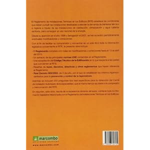 RITE. Reglamento De Instalaciones Térmicas En Los Edificios