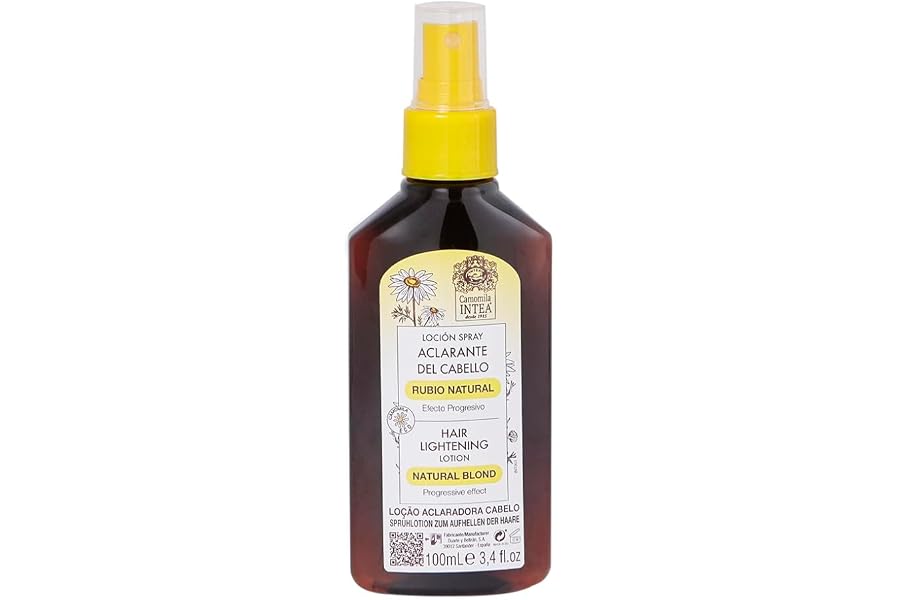 Camomila Intea – Loción aclarador de cabello Rubio Natural - Con extracto natural ecológico de manzanilla que aclara y proteg