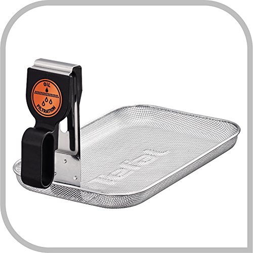 Tefal FR5101 Fritteuse Filtra Pro Inox and Design, Timer, wärmeisoliert, Clean-Oil-System, 2300 W, edelstahl / schwarz - 8