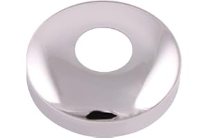 Sanitop-Wingenroth Rozeta na kran | 22 mm lub typ 1/2" | średnica zewnętrzna 61 mm | wysokość 15 mm | rozeta ścienna do zakrywania nieestetycznych miejsc | rozeta maskująca z metalu | chromowana |