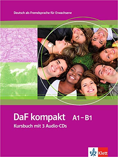 DaF KompaktNivel A1B1Libro del alumno + 3 CD (Edición en un solo volumen): Kursbuch mit 3 AudioCDs (ALL ADULTE 5