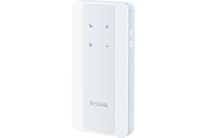 D-Link F518 NR AX1800 Wi-Fi 6 Mobil Hotspot – Portabel Router med Powerbank-Funktion, Heldagsbatteri, Dual-Band Wi-Fi, WPA3-Säkerhet