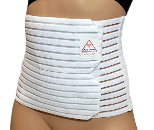 ITA-MEDI AB-208W W Medium Breathable Abdominal Light Support Binder