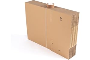 CARTON MARKET Lot de 20 cartons standard déménagement + 1 adhésif OFFERT