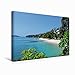 Produktbild Leinwand Panama, Isla Contadora, Playa Cacique Hawaii 45x30cm, Special-Edition Wandbild, Bild auf Keilrahmen, Fertigbild auf hochwertigem Textil, Leinwanddruck, kein Poster