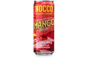 NOCCO X VITAMIN WELL NOCCO No carbs company MANGO DEL SOL 24 unidades de 330ml