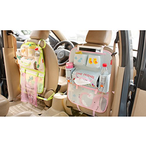 Auto Rücklehnentasche Organizer Multi-Tasche Flasche Kühltasche Auto Zubehör Utensilientasche - 6