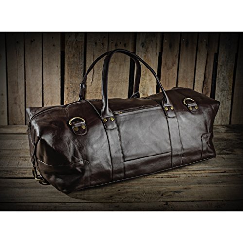 A.P. Donovan – Leder Reisetasche Herren 65cm - 4