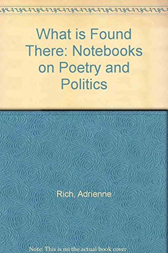 What is Found There: Notebooks on Poetry and Politics livre