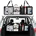 Produktbild extraela Organizer für Auto und SUV - Organizer mit 4 Fächern Rücksitz, Kofferraum - Aufbewahren von Autos sauber und organisiert - platzsparend für Werkzeug, Zubehör, Sportgeräte und Kommoden