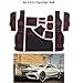 Produktbild plzlm 12pcs / Set Tür Anti-Rutsch-Groove-Becherhalter-Auflage-Tor Slot Mat Dekor Ersatz für Mercedes Benz CLA