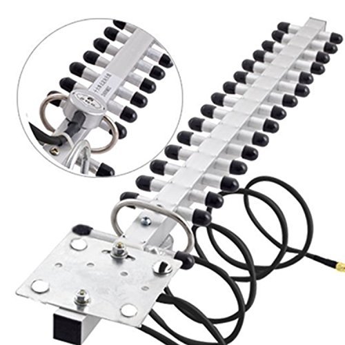 Yagi 25dBi 2.4GHz WLAN RP-SMA -Antenne für Wireless Router Außen - 3