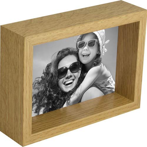BD ART 20 x 25 cm Box Marco de Fotos, Roble