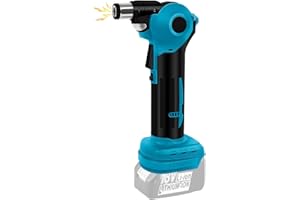 ROADTIME Martello automatico senza fili compatibile con batteria Makita da 18 V, martello elettrico per unghie con testa regolabile in 3 posizioni e pinza magnetica (senza batteria)