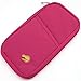 PackNBUY HOT PINK Long Travel Passport Ticket Boarding Pass Money Coins Currency Pen Holder Wallet Pouch RS.399.00