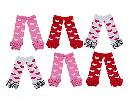 BONAMART ® 6 Pack Baby Kids Unisex Girls Boys Newborn Leg warmers