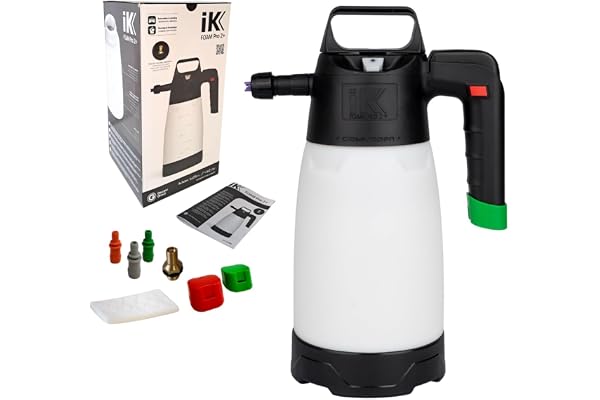 IK Foam PRO 2 +, Professional Foam Sprayer incl. Connecteur d`Air Comprimé