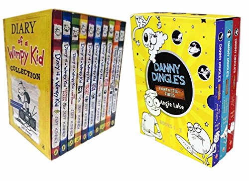 Buy Diary of a Wimpy Kid Box Set With Danny Dingle's Fantastic Finds 13 ...