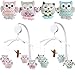 Musical Mobile OWL for Baby Cot (0+) (BLUE)