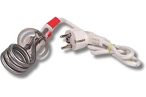 Sanfor Calienta Vasos Espiral, 350W, Plateado/Rojo