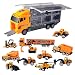 Produktbild likeitwell Großer Transporter Alloy Metal Automodell, Bauwagen Container