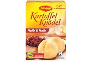 Maggi Kartoffelknödel halb&halb Kochbeutel, 6er Pack (6 x 200 g Packung)