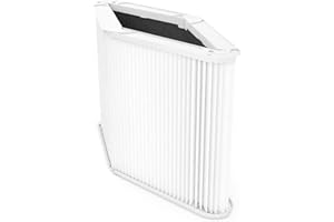 Blueair 102692 Combination Filter for Blue 221 Air Purifier, HEPASilent Technology Removes Pollen, Dust, Pet Dander, Mould, Bacteria and Viruses, Activated Carbon Reduces VOCs, Odours, White