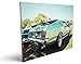 Produktbild Muscle Cars, qualitatives MDF-Holzbild im Drei-Brett-Design mit hochwertigem und ökologischem UV-Druck Format: 100x70cm, hervorragend als Wanddekoration für Ihr Büro oder Zimmer, ein Hingucker, kein Leinwand-Bild oder Gemälde