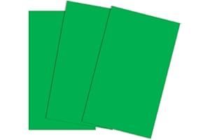 House of Card & Paper A4 160 GSM Card - Green (Pack of 100 Sheets), HCP289