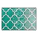Produktbild Bennigiry Nahtloses marokkanisches Gitter-Muster Bereich Teppich Super Soft Polyester Große Rutschfeste Modern Bad-Teppiche für Schlafzimmer Wohnzimmer Hall Abendessen Tisch Home Decor 78,7 x 50,8 cm, 31 x 20 inch