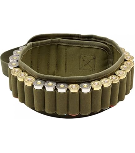 Tourbon Leder Bandolier Gürtel Für 9 Mm/,38 Munition Halter
