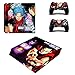 Produktbild THTB Playstation 4 Slim + 2 Controller Aufkleber Schutzfolien Set - Dragonball Xenoverse 2 /PS4 S