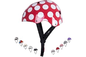 Kiddimoto Kids Bike Helmet, Kids Helmet for Boys and Girls Age 2-10, Lightweight Toddler Helmet for Skateboard, Bike, BMX, MTB, Scooter, Bicycle, Rollerblade and Skating.