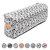 #DoYourYoga Eckiges Yoga Bolster »Paravati« mit Bio-Dinkelspelz (KBA) / Länge ca 67cm & Durchmesser ca 13cm - ideal als Yogakissen/Zafukissen/Meditationskissen/Meditiationsunterlage Stlye (3)