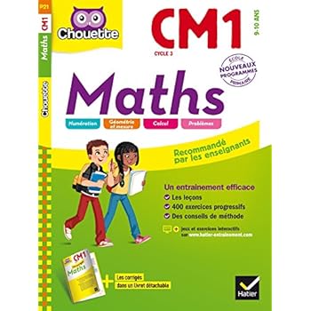 Maths CM1 - Nouveau programme 2016