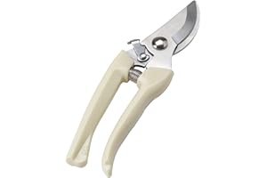 JUNE TECH Garden Secateurs, Gardening Pruning Shears, Garden Scissors, Bypass Secateurs, Garden Pruners Gift for Branches, Hedges and Flowers (A Pair of Scissors)