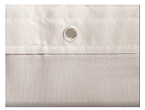 Anti-Schimmel Duschvorhang – Anti-Bakteriell, waschbar, mit 12 Duschvorhangringen, Kunststoff – Polyester, Bambus - 4