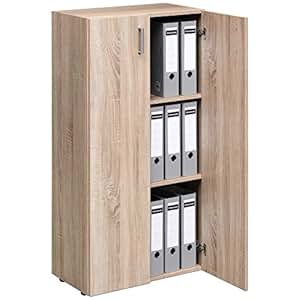 Standschrank Bücherregal Aktenschrank Mehrzweckschrank Holz Schrank 3