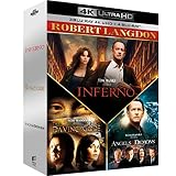 Robert Langdon - Da Vinci Code + Anges & démons + Inferno [4K Ultra HD + Blu-ray]