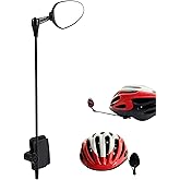 Bicycle Helmet Mirror, Helmet Mirror Bike Helmet Mirror Helmet Rear View Mirror for Most Helmet
