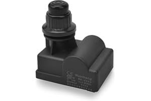 ONLYFIRE only fire Grillanzünder Funken Generator Druckknopf Zündgerät, AA Batterie betriebt (F. 4 Brenner, Schwarz)