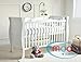 MCC Solid Wooden Baby Cot bed Sleigh Cotbed Toddler Bed & Premier Water repellent Mattress Made in England
