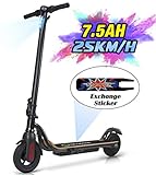 M MEGAWHEELS S10 Trottinettes Électrique Pliable Version Mise à Jour Batterie Grande Capacité pour Distances Plus Longues, Idéale pour Les Adultes